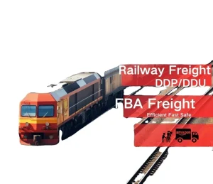 Train Shipping Railway DDP Shipping Agent from China to UK DE FR IT Europe Logistics Agent