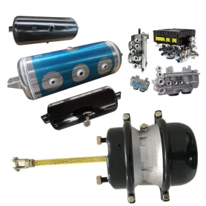 Truck and Trailer Air Brake System Aluminum Air Tank Air Reservoir 20L 40L 80L Diameter 280mm 320mm As Per Clients Drawing