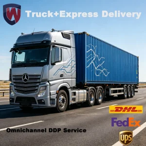 Trucking Express Freight Forwarder China to Europe DDP Door-to-Door LCL FCL Service