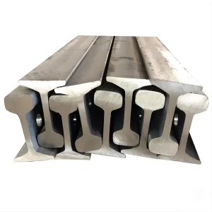 UIC Standard R260 Hot Rolled Steel Rail Heavy Railway Railroad Track for Mining Port Railway Construction