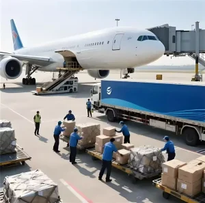 USA Air Cargo Truck Delivery International Air Freight and Local Trucking Door-to-Door with Real-Time Tracking