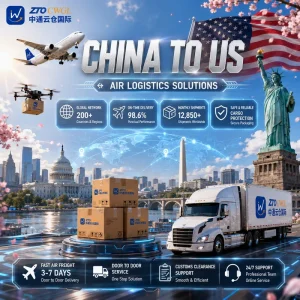 USA Air Express Freight Forwarder from China for General Cargo Door Delivery