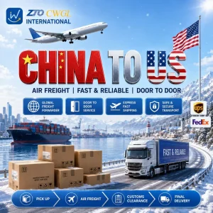 USA Air Express Freight Forwarder from China for General Cargo Final-Mile Delivery