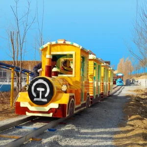 Vintage Style Tracked Train for Historical Towns and Tourist Areas Antique Design with Modern Safety Features