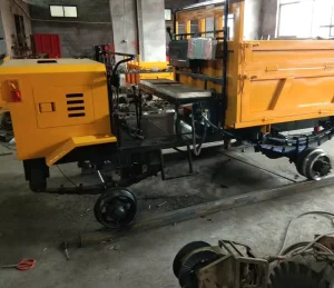 Wear-resistant Railway Construction Diesel Rail Transport Vehicle, Rail Trailer, Railway Tractor