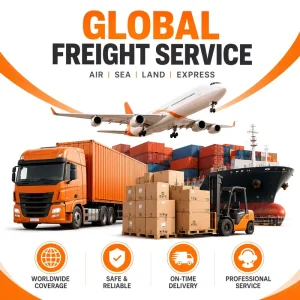 White Label DDP Air and Sea Freight Forwarding Service China to Worldwide Door-to-Door